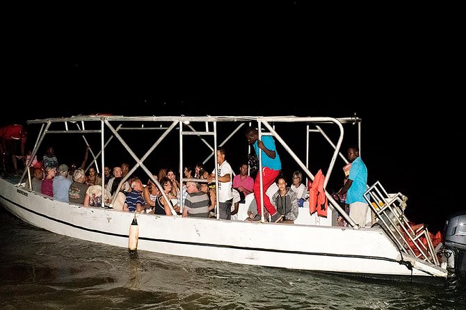 Mystic Lagoon Guided Boat Ride and Swim - The nighttime boat ride on Mystic Lagoon
