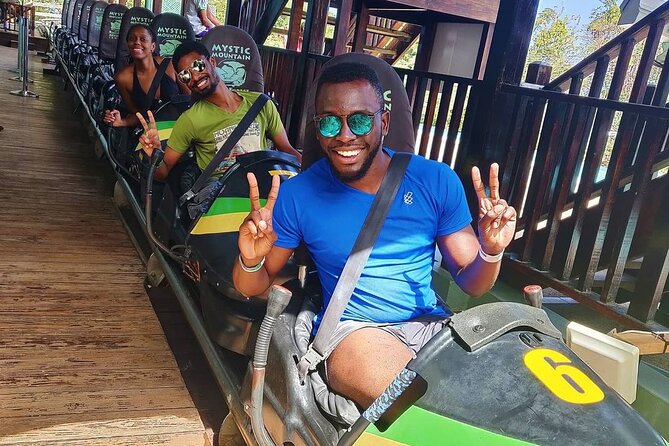 Mystic Mountain Tour from Montego Bay - Choosing between the chair lift, zipline, and bobsled