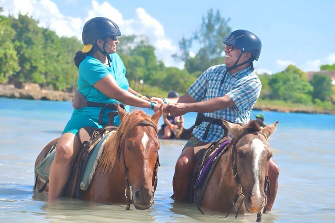 Negril 45-minute Guided Horseback Ride and Swim - The ride through rural Jamaica