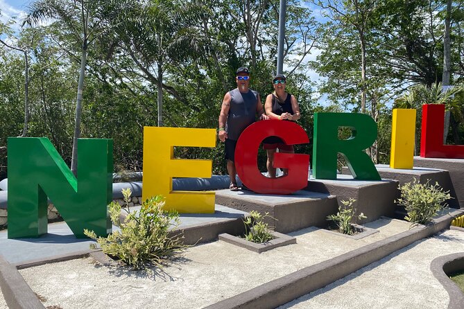 Negril day! beach and west end Cliffs with French Guide - The private vehicle makes the long day easier