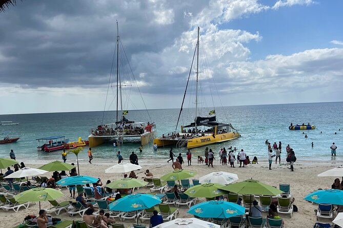 Negril Private Day Tour: ATV Ride, Party Catamaran & Ricks Cafe - Green Island ATV ride before the coast
