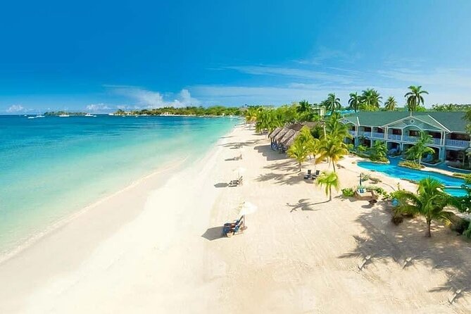 Negril Seven Miles Beach, Snorkeling, Boat Ride, Ricks Cafe Combo - Walking Seven Mile Beach In Negril