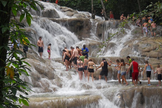 Ocho Rios Day Tour 3 in 1 Combo - Blue Hole: pools, cliffs, and a Tarzan swing