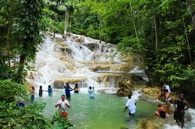 Ocho Rios Day Tour 3 in 1 Combo - Dunn’s River Falls: Jamaica’s classic water climb