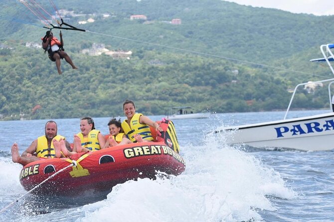 Parasailing, Sea Tubing & Jet Ski from Montego Bay- Private tour - A private tour with a personal touch