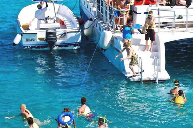 Party Catamaran and Snorkeling Tour in Montego Bay - Getting from your hotel to the boat