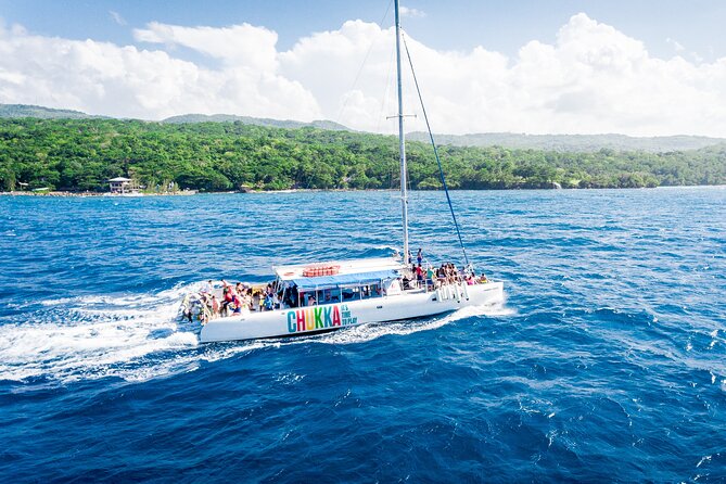 Party Catamaran with Dunns River Climb from Montego Bay - From Montego Bay to the Chukka Cat in Ocho Rios