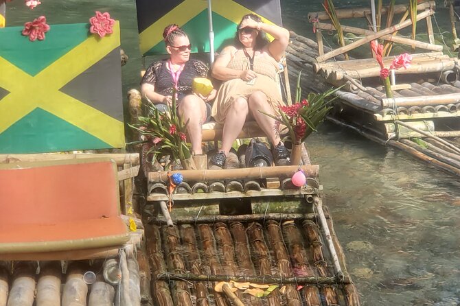 Private 1 Hour Bamboo River Rafting in Montego Bay - The limestone foot massage