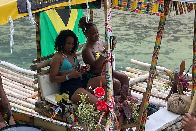 Private Bamboo Rafting in Montego Bay - The return ride upstream