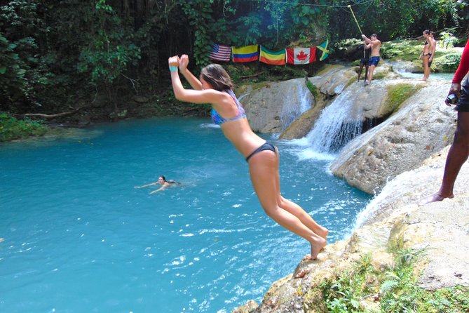 Private Blue Hole & Secret Falls Day Trip plus Shopping from Montego Bay Hotels - Secret Falls adds a quieter second act