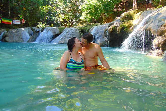 Private Blue Hole & Secret Falls Day Trip plus Shopping from Montego Bay Hotels - Fitness, clothing, and safety details