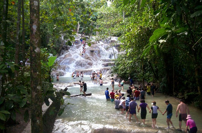 Private Dunn's River Falls Adventure from Montego Bay - Green Grotto and Jamaica’s underground past