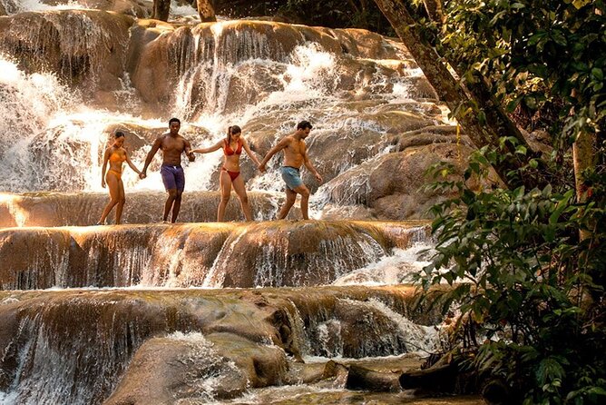 Private Dunn's River Falls and Blue Hole Tour Ocho Rios Jamaica - Blue Hole: pools, rope swings, and Secret Falls