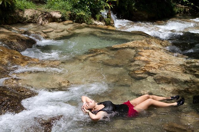 [PRIVATE] Dunn's River Falls, Blue Hole & Secret Falls w/Entrance - Dunn’s River Falls: Jamaica’s signature climb