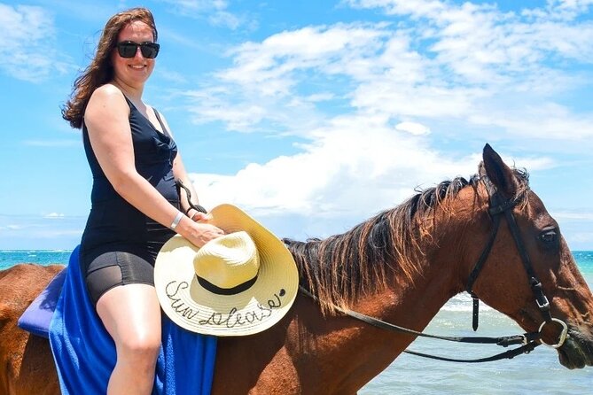 Private Horseback Riding, Swimming and Dunn's River Falls Tour - Swimming and climbing at Dunn’s River Falls