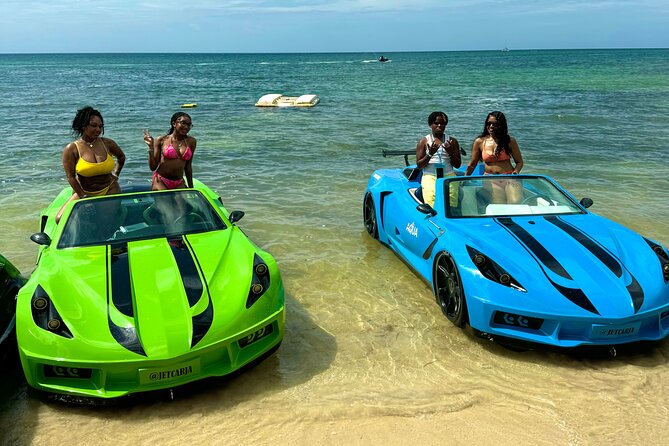Private Jet Car or Jet Ski Experience in Montego Bay - A Corvette that trades the road for Montego Bay water