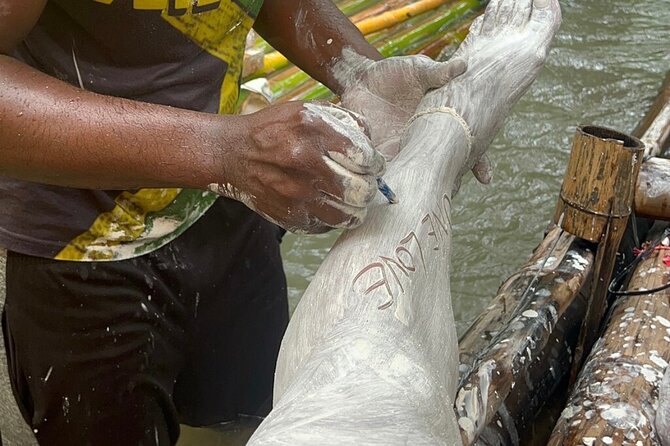 Private Lethe Bamboo Rafting Lime Stone Foot Massage Tour - What $130 per person buys you