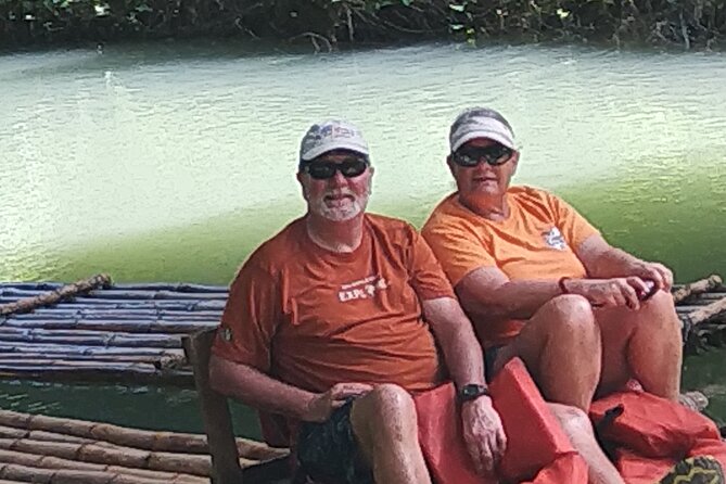 Private River Bamboo Raft with Limestone Foot Massage in Montego Bay - Coconuts, Jerk Chicken, and Rum Punch