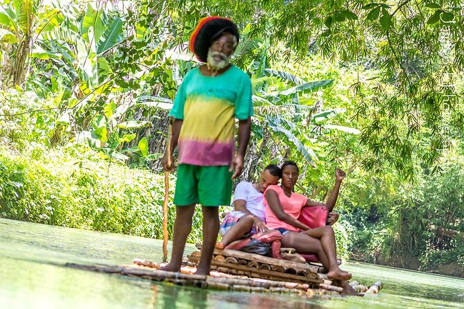 Private Roundtrip Transportation to Martha Brae Rafting - What the bamboo raft ride is like