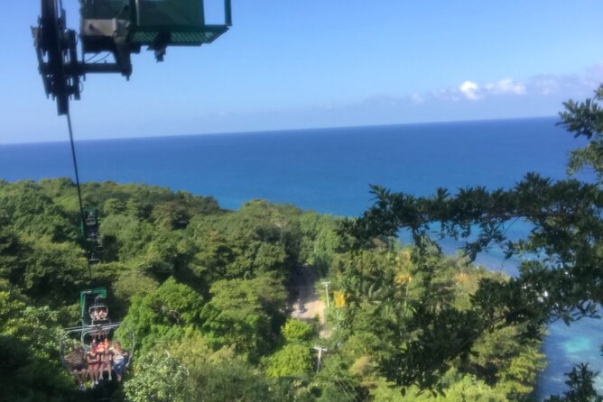 Private Transportation from Montego Bay to Mystic Mountain and Dunn's River Fall - Who will get the most from this outing