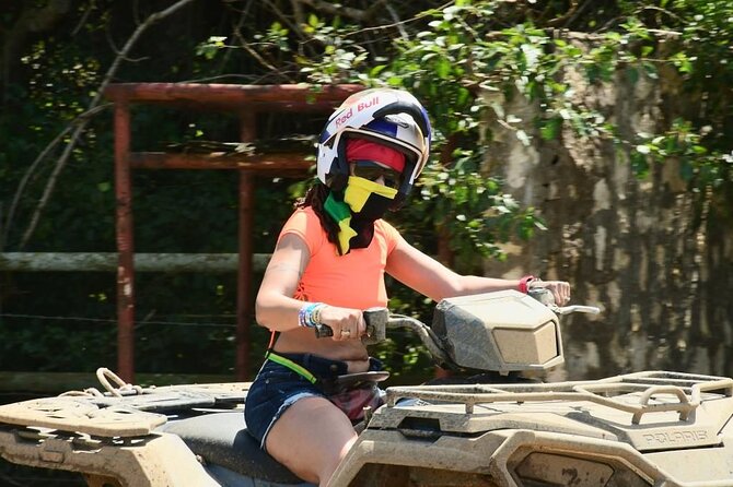 Private Transportation with ATV, Horseback Riding & More Tour - ATV riding over rocky country roads