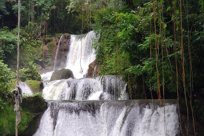 [PRIVATE] YS Falls, Black River, Pelican Bar - Entrance & Lunch - Food, drinks, and the practical rhythm