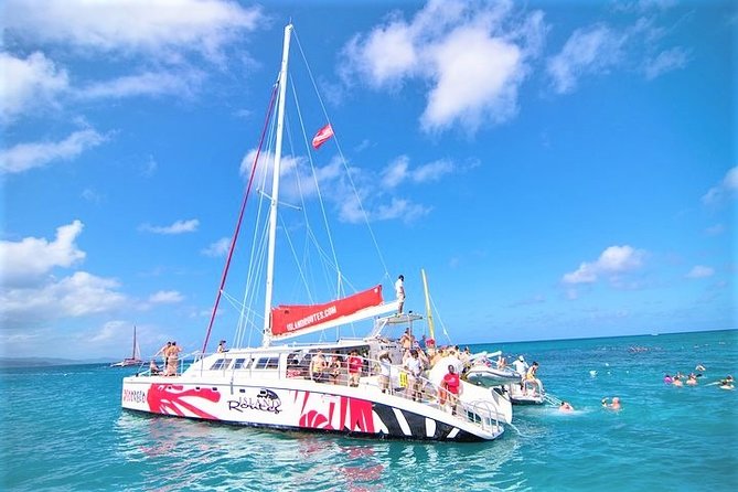 Reggae Catamaran and Snorkeling Open Bar Cruise Montego Bay - The Margaritaville stop and extra spending