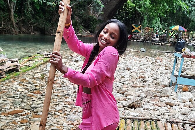 River Rafting Limestone Massage and Shopping Tour in Montego bay - Two hours on the river with a local captain