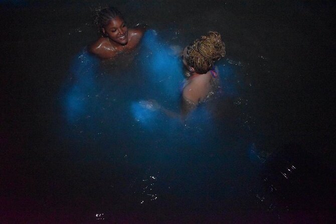 World famous Luminous lagoon Night tour with transportation - Swimming in 4 to 6 feet of glowing water