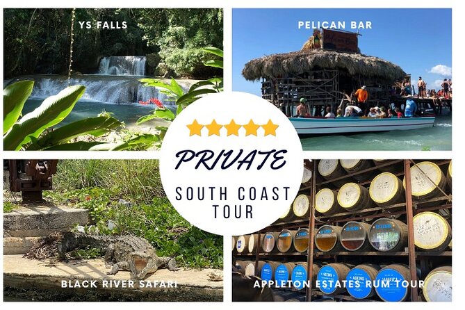 YS Falls, Black River Safari, Appleton Rum Tour OR Pelican Bar (Choose Up to 3) - What the $195 price really covers