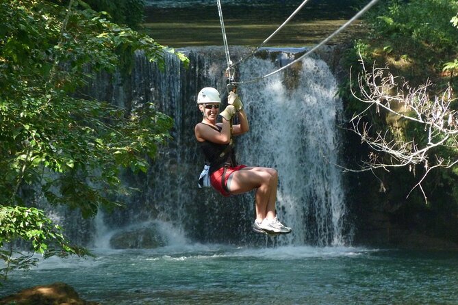 Zip-lining/Horseback Rides/Cat & Atv Inclusive Act with Transpo From Montego Bay - Ziplining adds a fast finish or a quick burst of height