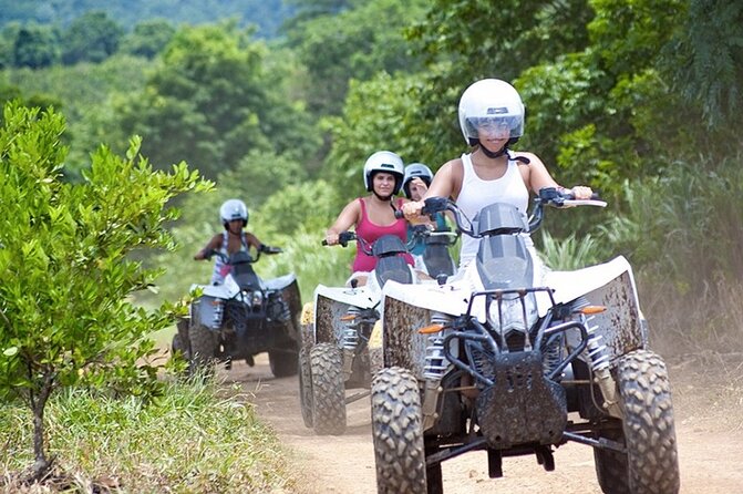 Zip-lining/Horseback Rides/Cat & Atv Inclusive Act with Transpo From Montego Bay - Catamaran party cruise and snorkeling time